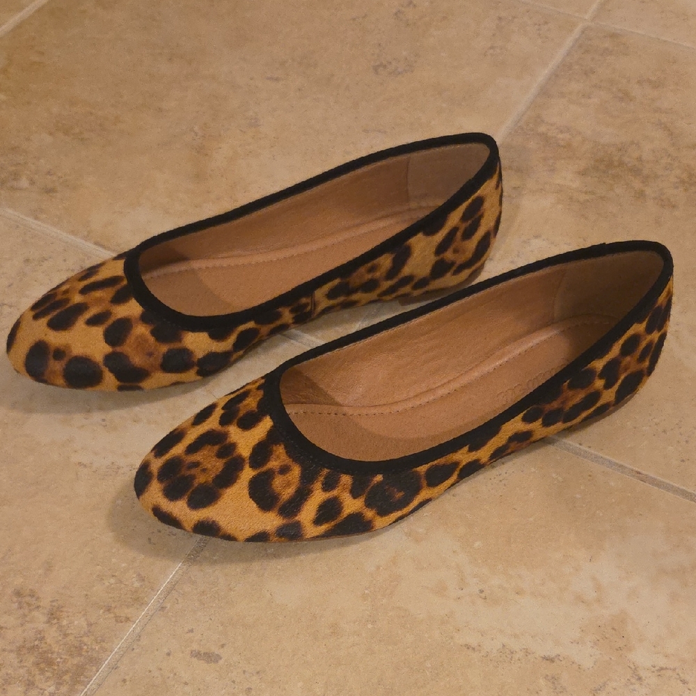 Madewell Leopard Print Flats